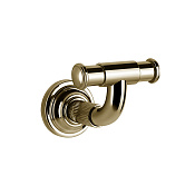 Gessi Venti20 Крючок для полотенец двойной, цвет: Brushed Brass PVD 65521#710