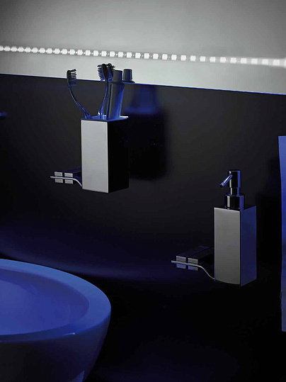 Webert Wolo Стакан 10х14хh13 см, цвет: хром WO500301015