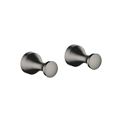 Dornbracht Series-Various Крючок, подвесной, 2 шт., цвет: Dark Platinum Matt 83250970-99