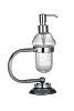 Boheme Murano Дозатор для жидкого мыла, настольный, стеклянная колба, цвет: chrome 10909-CR
