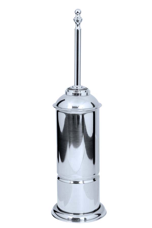 Boheme Brillante Ершик для унитаза напольный с латунной колбой, цвет: chrome 10438