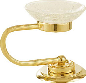 Boheme Murano Мыльница настольная, 11,5х12хh14,5 см, цвет: gold 10910-G