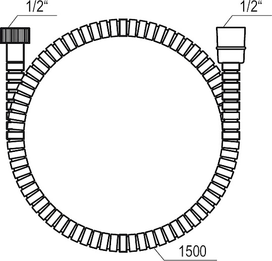 Душевой шланг Ravak 911.00 X07P006