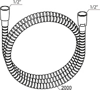 Душевой шланг Ravak 915.02 X07P341