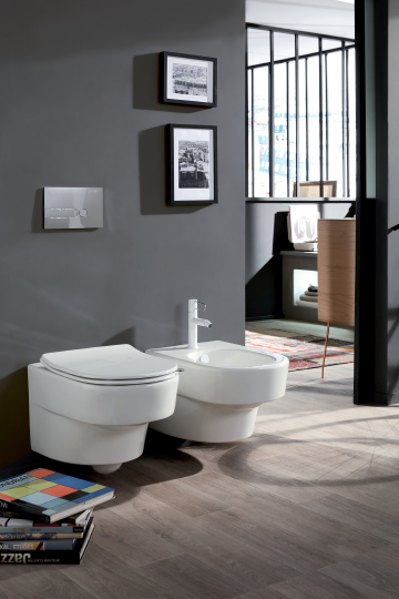 Jacob Delafon Odeon Rive Gauche Унитаз подвесной, безободковый, 54х36 см, цвет: белый EDR102-00  EDR102-00