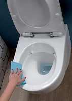 Jacob Delafon Odeon Rive Gauche Унитаз подвесной, безободковый, 54х36 см, цвет: белый EDR102-00  EDR102-00