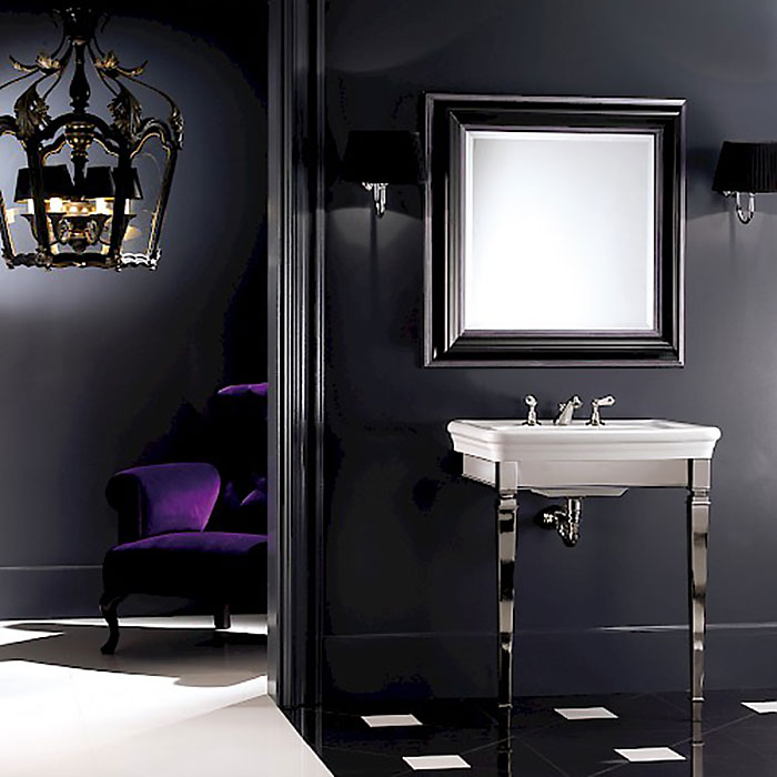 Devon&Devon Etolie Консоль Duke 70x53xh77,7 см, Глянцевый никель DEDUKENK