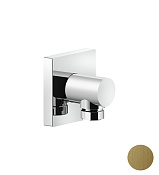 Gessi Rilievo Шланговое подключение, цвет: brushed brass PVD 59169#727