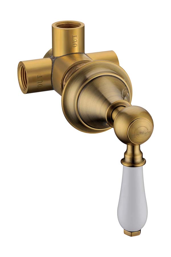Boheme Medici Переключатель потоков на 2 потребителя, цвет: bronze 622