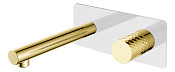 Boheme Stick Смеситель из стены, цвет: White Diamond Gold 125-WG