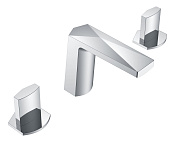 Boheme Venturo Ice Смеситель для раковины, 3 отверстия, без дк, длина излива 15,2 см, цвет: chrome 150-CR-ICE