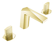 Boheme Venturo Touch Смеситель для раковины на 3 отверстия, без дк, излив 15,2 см, цвет: matt gold 150-MG-TOUCH