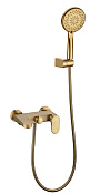 Boheme Spectre Смеситель для ванны с душевым комплектом: ручной душ, шланг, излив 19 см, цвет:bronze 453-BR