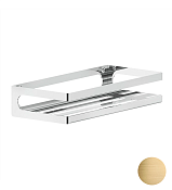 Gessi Rilievo Полочка для душа 30 см, цвет: Brushed Brass PVD 59549#727