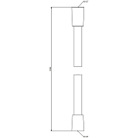 Gessi Inciso Душевой шланг Сromalux 150 см, цвет: brushed brass PVD 01637#727