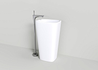 NT Bagno Gelato Раковина напольная 51х41хh87 см, цвет: белый матовый NT606