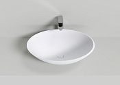 NT Bagno Milano Раковина чаша 60х40хh15,5 см, цвет: белый матовый NT401