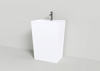 NT Bagno Padova Раковина напольная 60,2х42,5хh85 см, цвет: белый матовый NT406