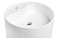 NT Bagno Rimini Раковина напольная 45,5х45,5хh85,5 см, цвет: белый матовый NT407