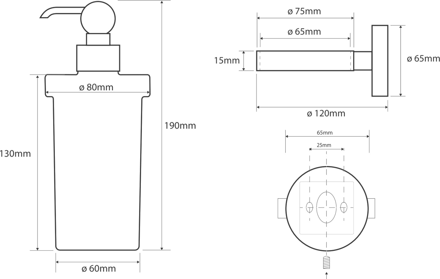 Bemeta Retro Дозатор для жидкого мыла подвесной, стеклянная колба, цвет: хром/золото 144209018