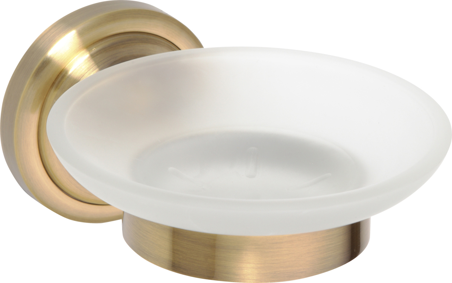 Bemeta Retro Мыльница со стеклянной чашей, подвесная, цвет: бронза 144108027