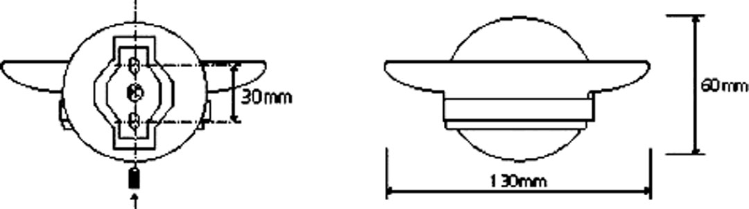 Bemeta Alfa Мыльница со стеклянной чашей, подвесная, цвет: хром 102408023