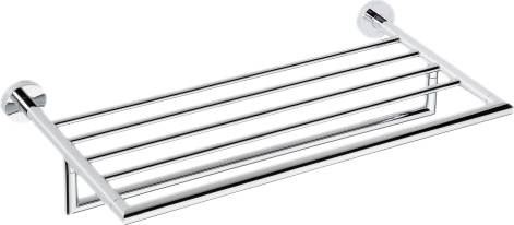 Bemeta Omega Полка подвесная 55,5x26,5 см, цвет: хром 104219072