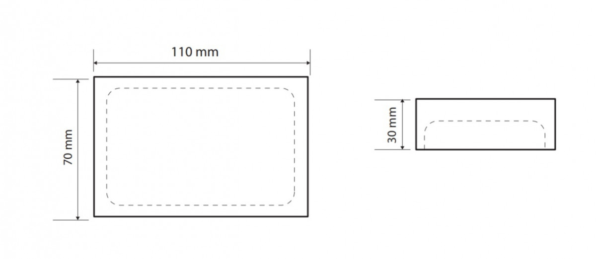 Bemeta Vista Мыльница, отдельностоящая, чёрная, цвет  черный 120108196-100