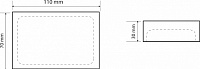 Bemeta Vista Мыльница, отдельностоящая, бежевая бежевый 120108196-101