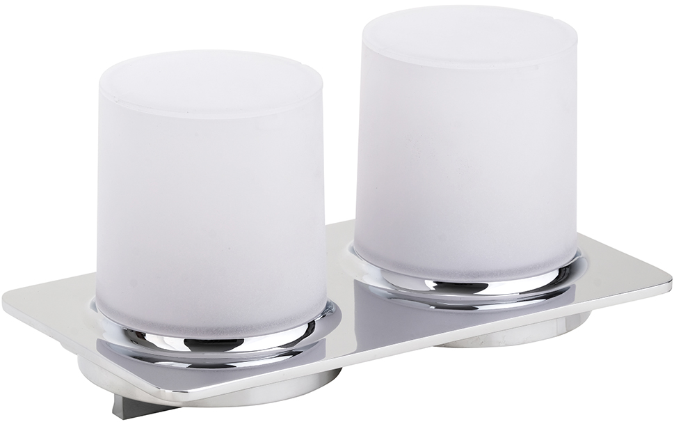 Bemeta Organic Настенный дозатор для жидкого мыла, двойной цвет: хром 157109271