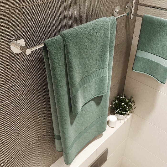 Iddis Sena Полотенцедержатель одинарный, 60 см, цвет: хром SENSS10i49