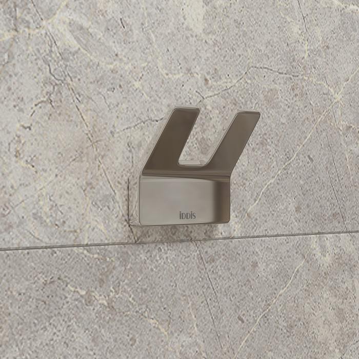 Iddis Slide Крючок двойной, подвесной, сплав металлов, цвет: хром SLISC20i41