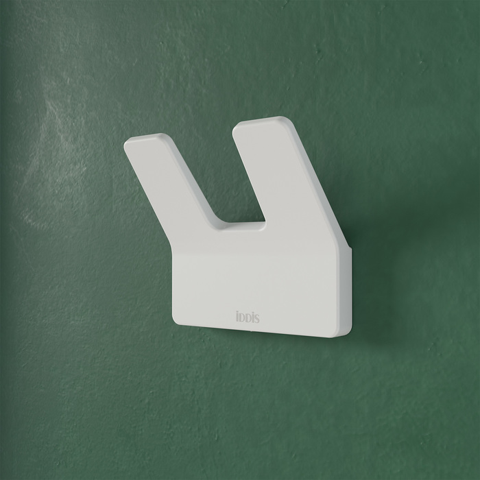 Iddis Slide Крючок двойной, сплав металлов, цвет: белый SLIWT20i41