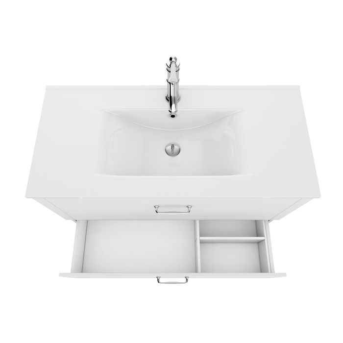 Iddis Oxford Тумба с раковиной, 100х46,5хh66 см OXF10W1i95K