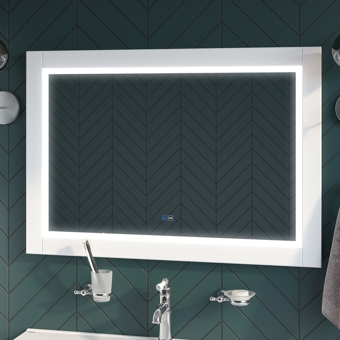 Iddis Oxford Зеркало с подсветкой, 100х4хh70 см ЗЛП112