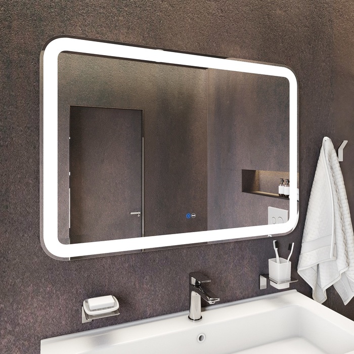 Iddis Edifice Зеркало с подсветкой, 100х70 см ЗЛП109