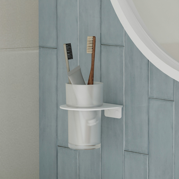 Iddis Noa Держатель со стаканом, цвет: белый NOAWTG0i45