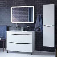 Iddis Cloud Тумба с раковиной, 100х46,5хh81 см. CLO10WFi95K