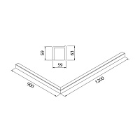 Iddis Slide Монтажные аксессуары, под душевое ограждение, цвет: черный SLI5BS2i22