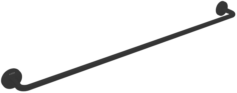 Axor Universal Circular Полотенцедержатель 80 см подвесной, латунь, цвет: матовый черный 42880670
