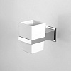 Devon&Devon Time Стакан для зубных щеток подвесной, керамический, цвет: хром TM303CR