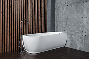 NT Bagno Lago Di Nemi Ванна акриловая угловая 170х70хh60 см, цвет: белый NT101