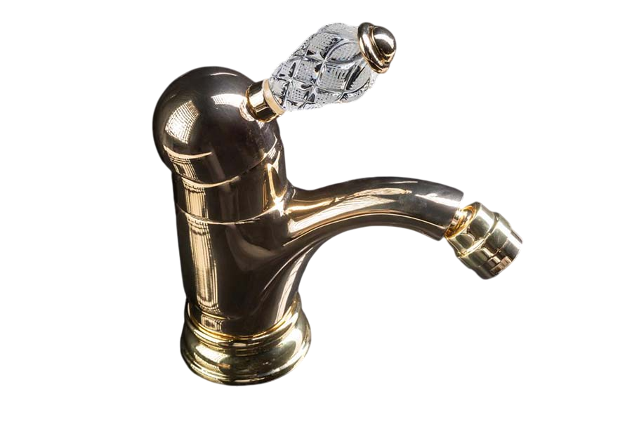 Boheme Crystal Смеситель для биде, без донного клапана, цвет: gold 286-CRST