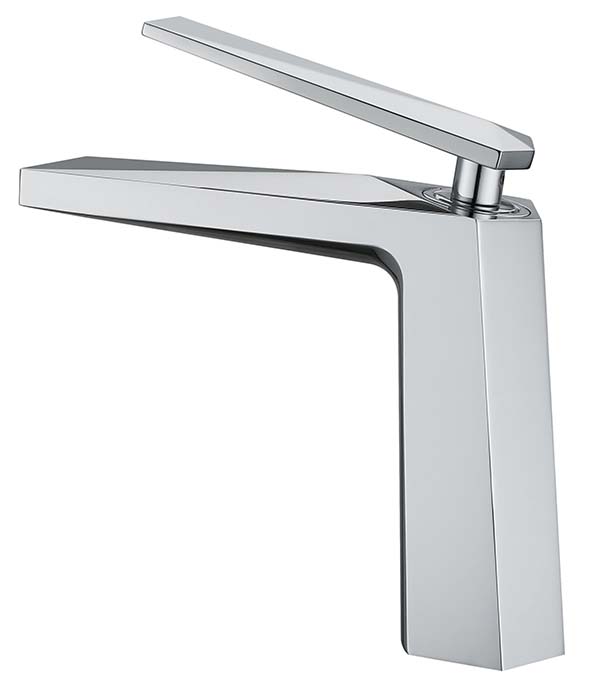 Boheme Venturo Смеситель для раковины без донного клапана, длина излива 14,1 см, цвет: chrome 371