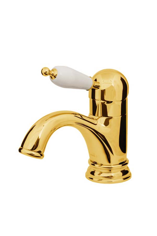Boheme Tradizionale Oro Смеситель для раковины без дк, длина излива 12,4 см, цвет: gold 281