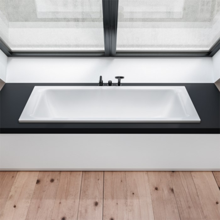 Bette SelecDuo Ванна стальная встраиваемая 170x75 см, с шумоизоляцией, цвет: белый 3472-000