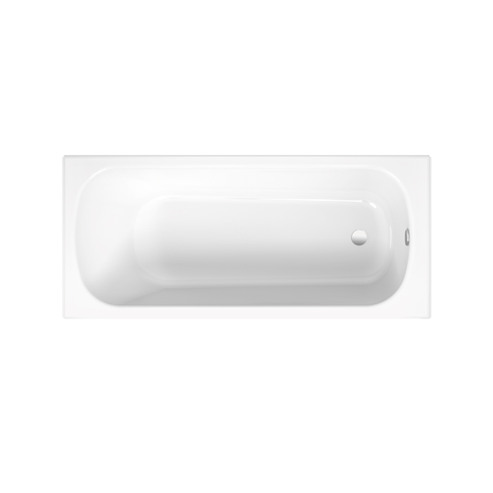 Bette Form Ванна стальная встраиваемая 180x80 см, BetteАнтислип Sense, с шумоизоляцией, цвет: белый 2950-000 AS AD