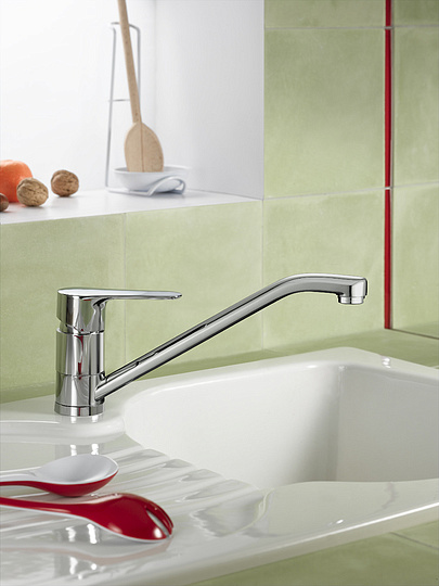 Смеситель Jacob Delafon July  для кухонной мойки E16084-4-CP