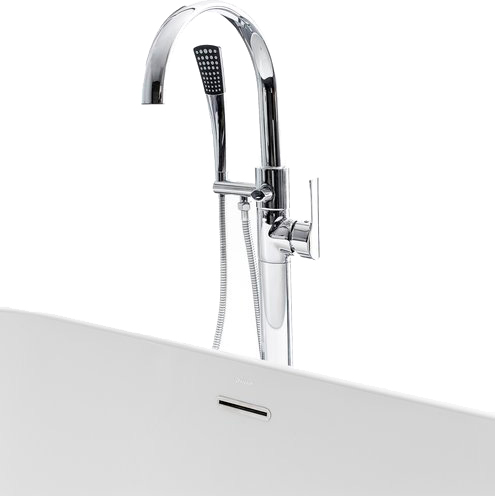 Смеситель Ravak FM-080.00 напольный для ванны с душем, с внутренней частью X070059