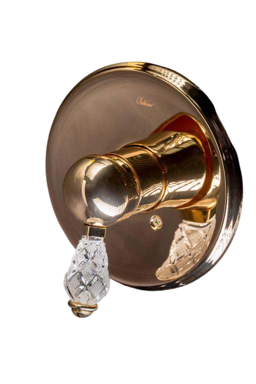 Boheme Crystal Смеситель встраиваемый, без излива, с внутренней частью, цвет: gold 285-CRST